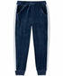 Tommy Hilfiger Toddler Girls Velour Side-Stripe Jogger Pants Size 4T Slim